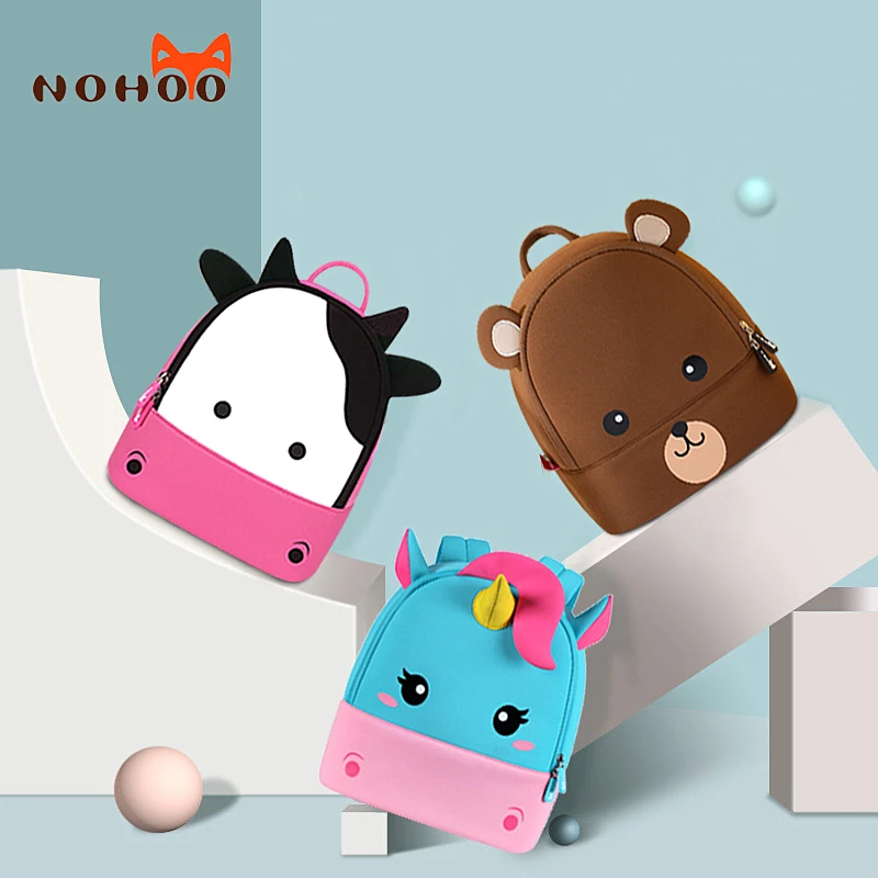 детский рюкзак NOHOO рюкзаки для девочек Детская сумка с мультяшным радужным