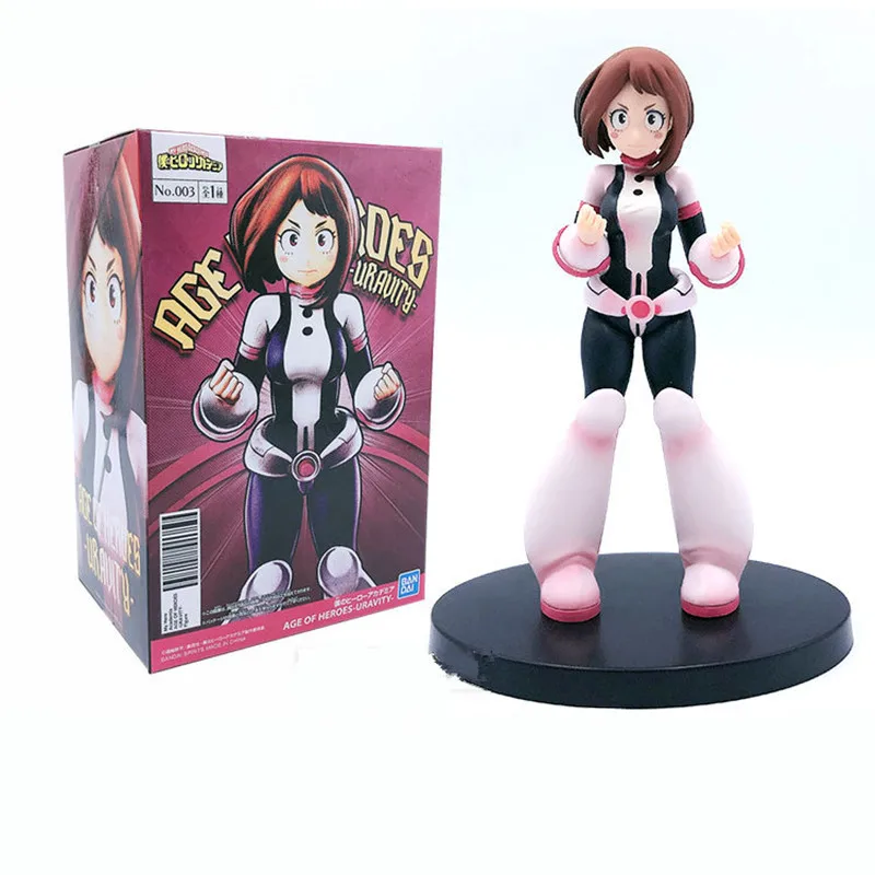 My Hero Academia Age Of Heroes Uravity Ochaco Uraraka Pvc Action Figure Collection Model Toy Action Figures Aliexpress