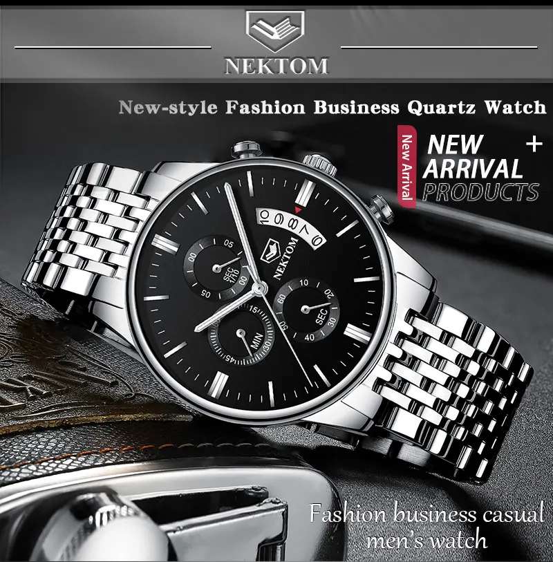 Дропшиппинг Relogio Masculino роскошные Брендовые Часы для мужчин бизнес хронограф часы мужские водонепроницаемые кварцевые наручные часы