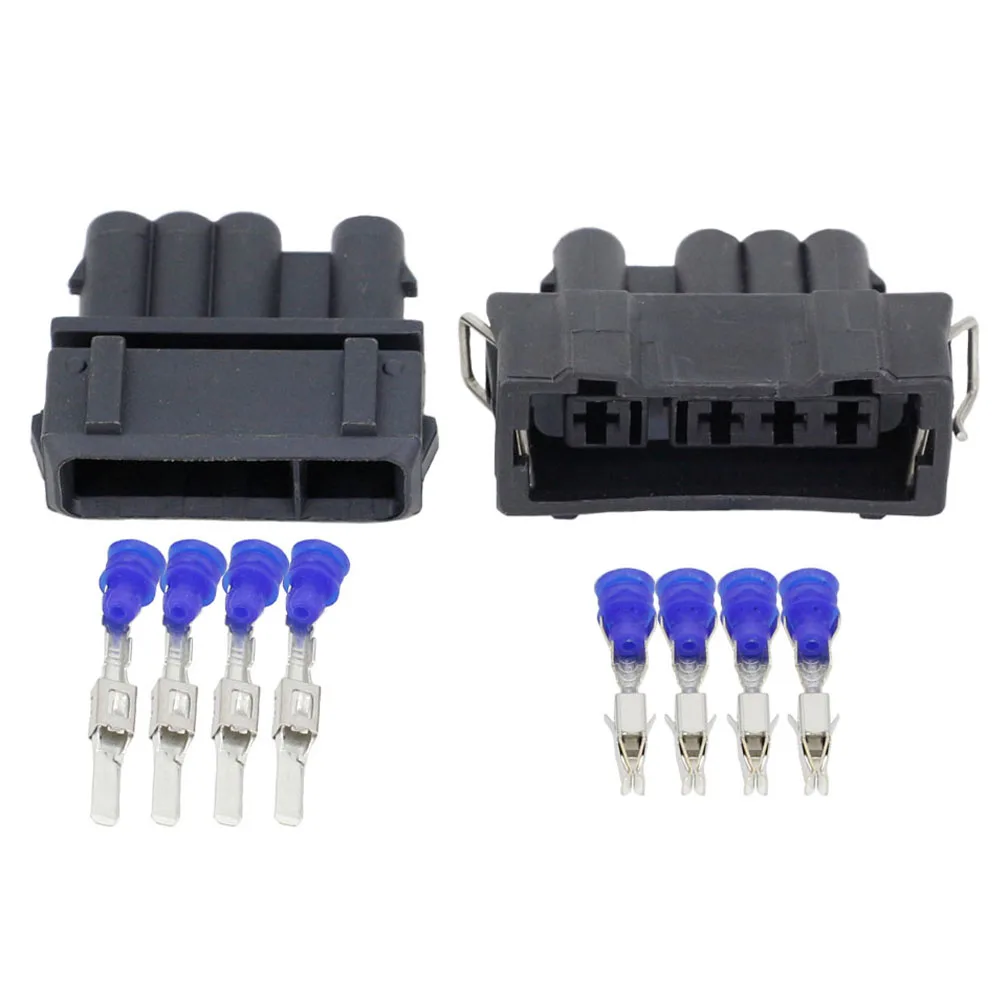 4 Pin Car with Waterproof Connector Black Oxygen Sensor Terminal Plug Male and Female DJ703+1A-3.5-11/21 4P | Обустройство дома