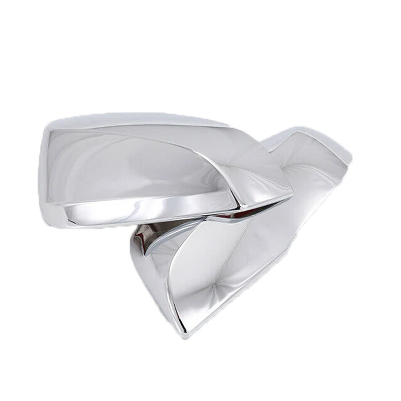 

2pcs Rearview Mirror Cover Silver ABS Auto For Toyota RAV4 2019 2020 Rust proof Decoration Practical