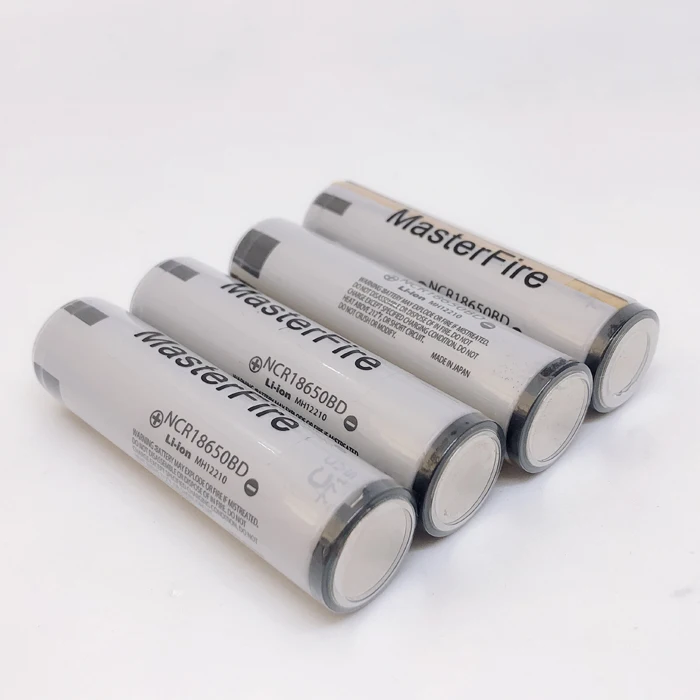 MasterFire защищенный NCR18650BD 3200mAh 18650 3,7 V перезаряжаемый литиевый фонарик батареи для Panasonic