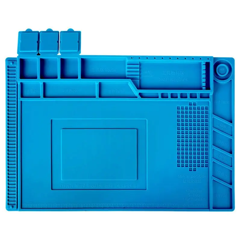 

ESD Heat Insulation Working Mat Heat-resistant BGA Soldering Station Repair Insulation Pad Insulator Pad Maintenance Platform