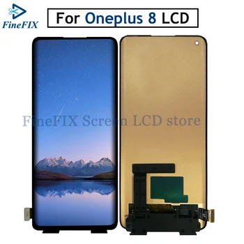 

AMOLED Original for Oneplus 8 LCD display Replacement for Oneplus 8 LCD Display Digitizer Assembly Replacement Part