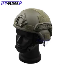 Tactische Bullet Proof Helm Mich 2000 Militaire Ballistische Helm Nij Iiia Aramide Ballistic Combat Helm