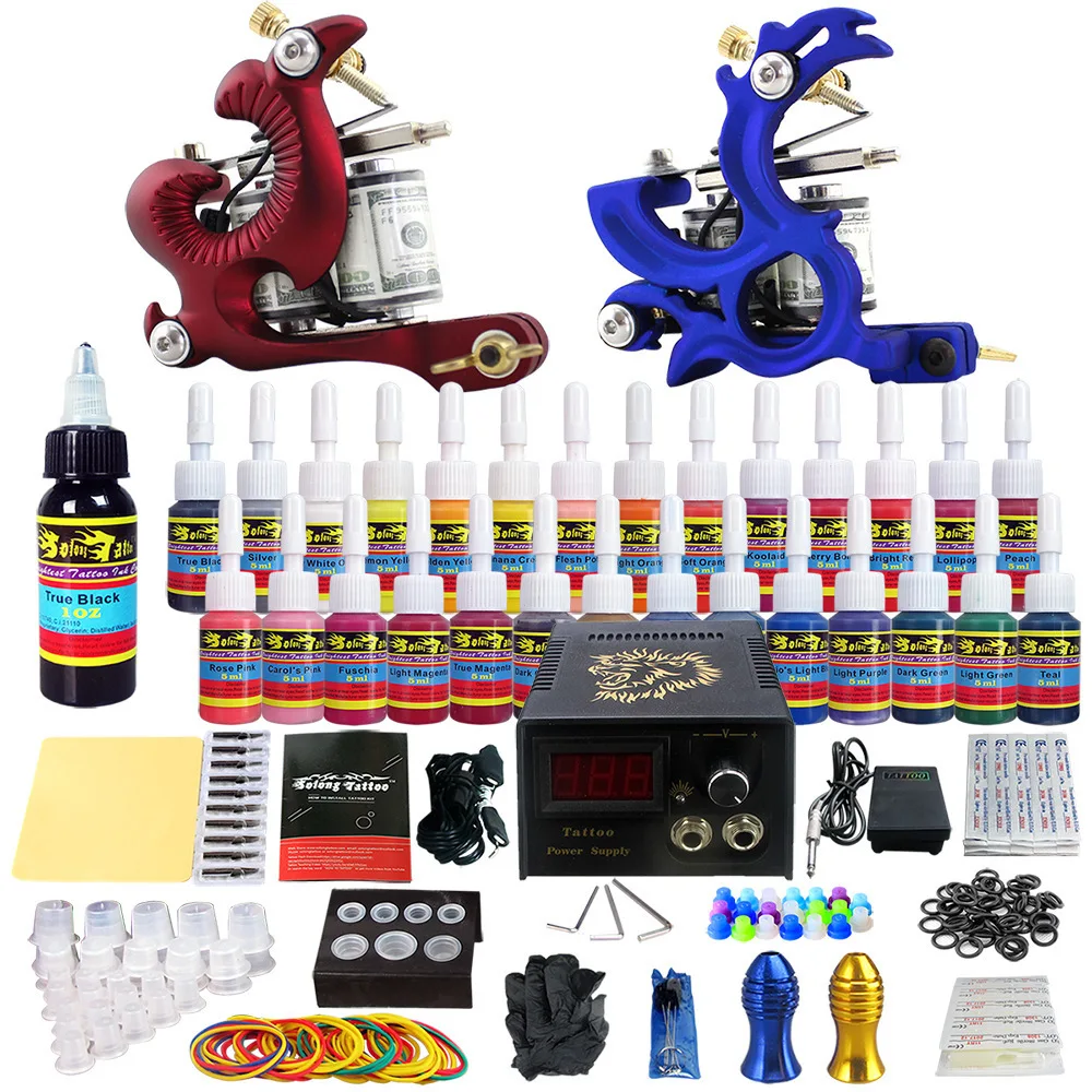 

Stigma Tattoo Machine Set Coil Machine Secant Play Fog Tattoo All-in-one Tattoo Full Set Accessories Tattoo Equipment