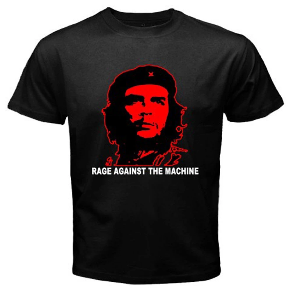

Tee Shirt Design Short Sleeve Rage Against The Machine Ratm Rock Band Icon Broadcloth Crew Neck T Shirt For Men