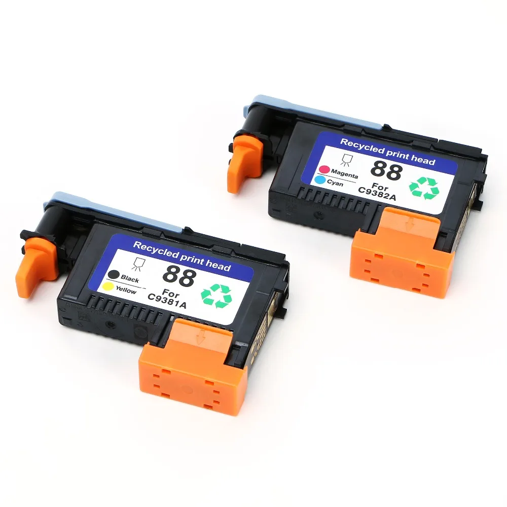 1 комплект для hp 88 печатающая головка C9381A C9382A для hp PRO K550 K8600 K8500 K5300 K5400