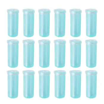 

200Pcs Flower Preservation Growing Tube Orchids Tube Roses Fresh Nutrition Tube Flower Supplies for Florist Light Green (Short 4