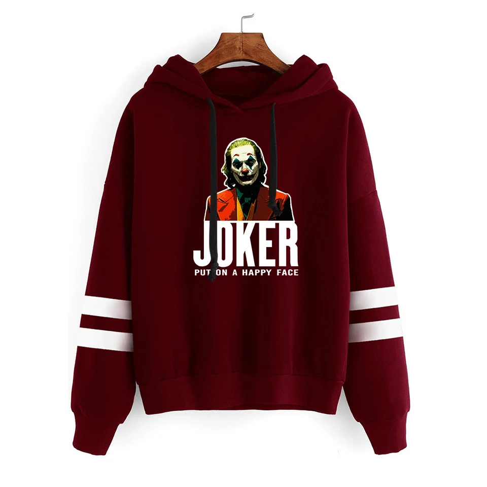 Autumn Winter Loose Knit Sweatshirt Female Hooded Untitled Joker Origin Movie Pullover Tops Women Hoodies Casual Female Clothes
