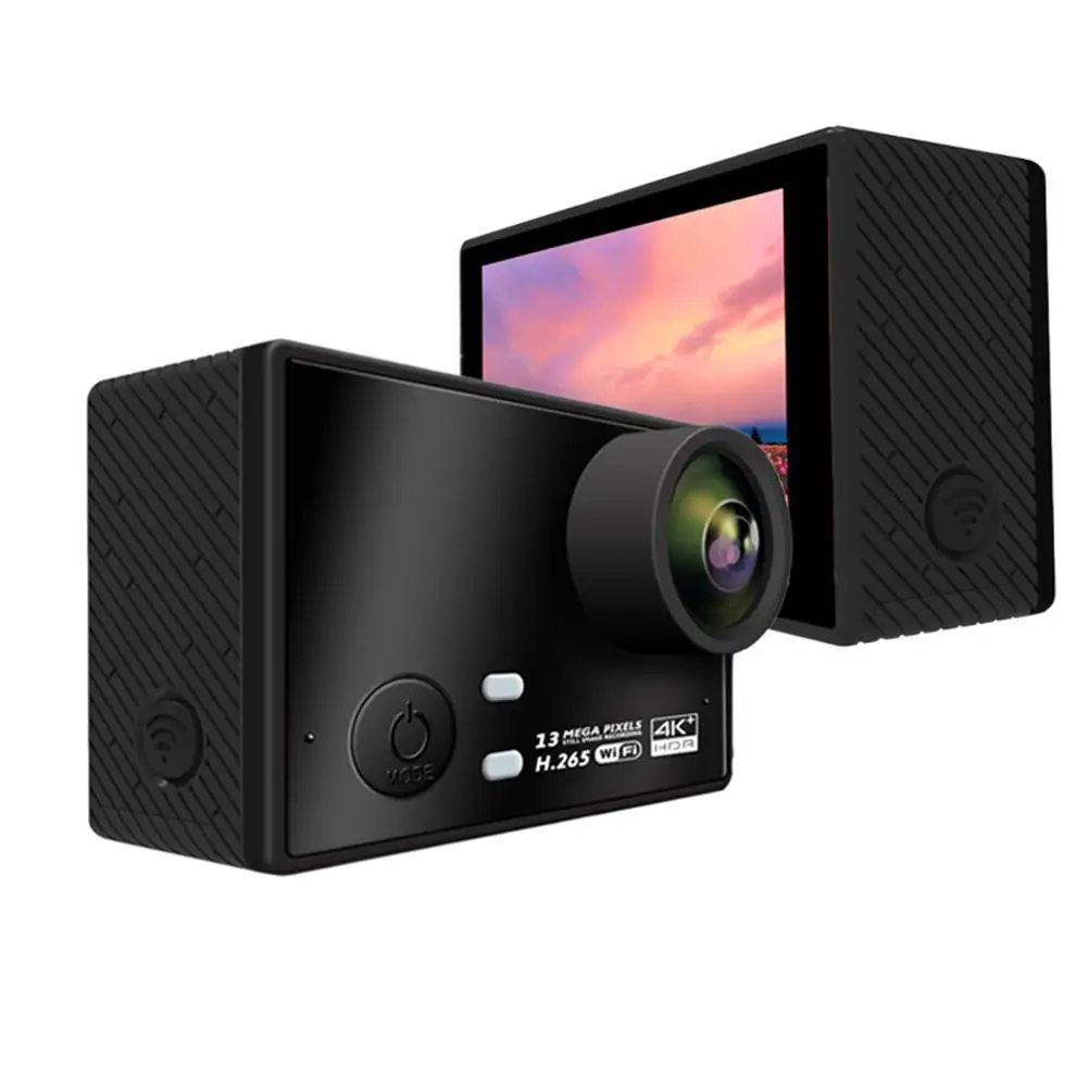 Распродажа портативная Спортивная Экшн-камера Ultra HD 4K WiFi DV Подводная Водонепроницаемая камера на шлем Мини DVR