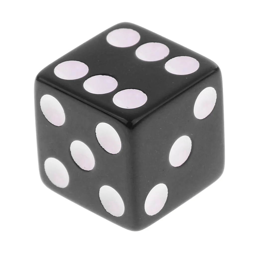 Set/10pcs Six Sided D6 Digital Dice Party Gaming Dice D&D RPG Board Game Parties Board Game Dices Polyhedral Dices