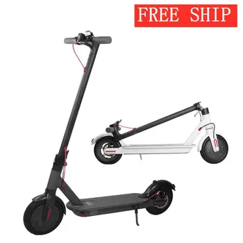 

Free Ship Folding Electric Scooter For 8.5inch Wide Wheel Bicycle Scooter 7.8Ah 250W With App Commute Daily Sports Holidy Use