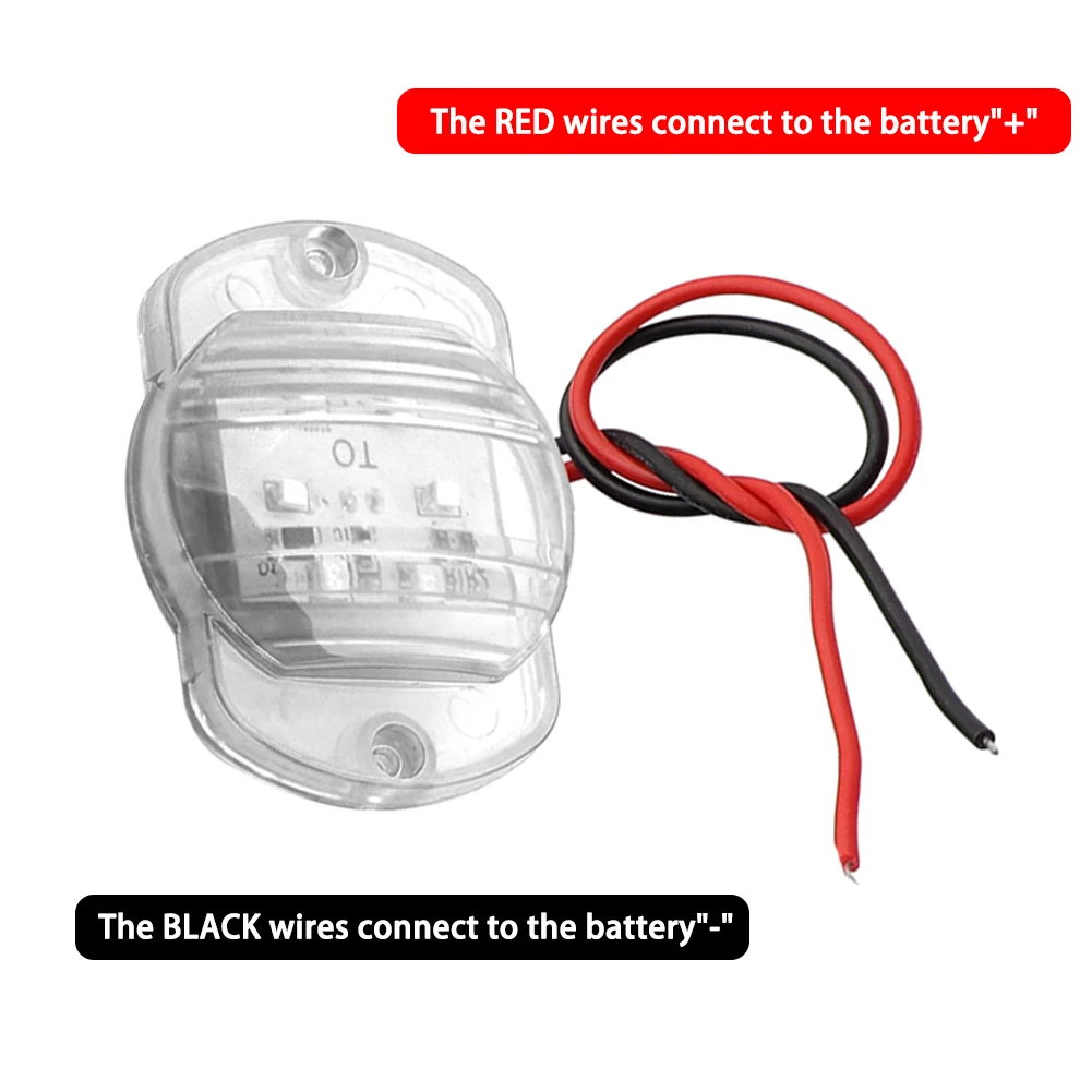 Светодиодный светильник для морской лодки 12 В Круглый из нержавеющей стали