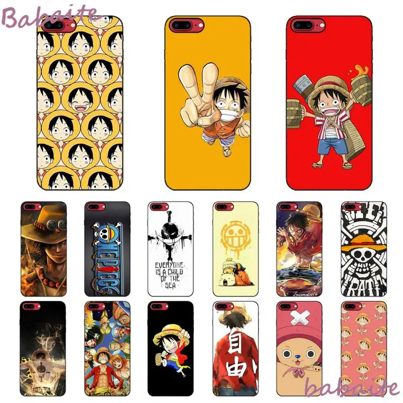 Забавный мультяшный слитный чехол Babaite с сигаретой Luffy для телефона Чехлы iPhone 12 6 6S