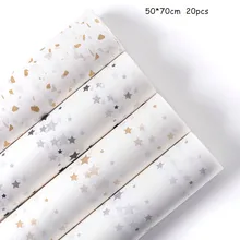 20pcs Star Pattern Flowers Wrapping Paper Small Pieces Paper Pattern Bouquet Wrapping Paper Gift Material 20pcs Star Pattern Flowers Wrapping Paper Small Pieces Paper Pattern Bouquet Wrapping Paper Gift Material