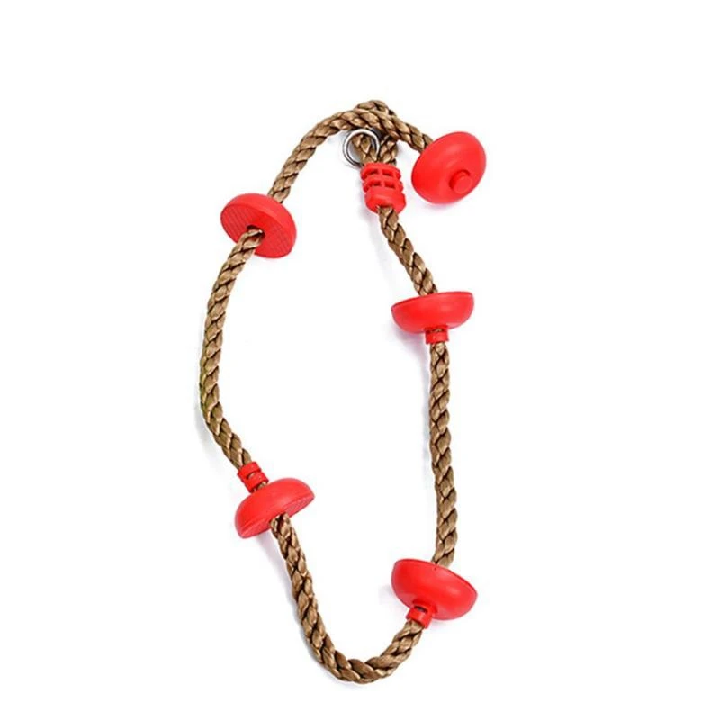 Funny Kids Climbing Rope Swing Disc Climbing Rope Children Kids Garden Playground Backyard Outdoor Games Equipment Toys