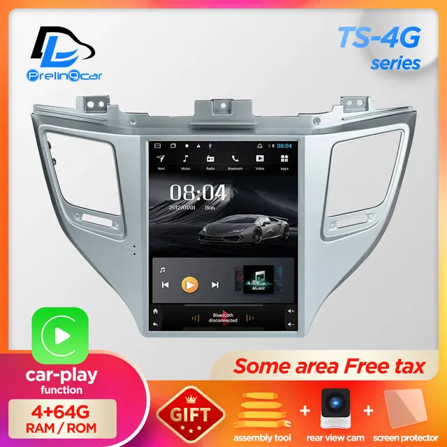 $US $174.40 32G ROM Vertical screen android 9.0 car gps multimedia video radio player dash for hyundai new Tucs