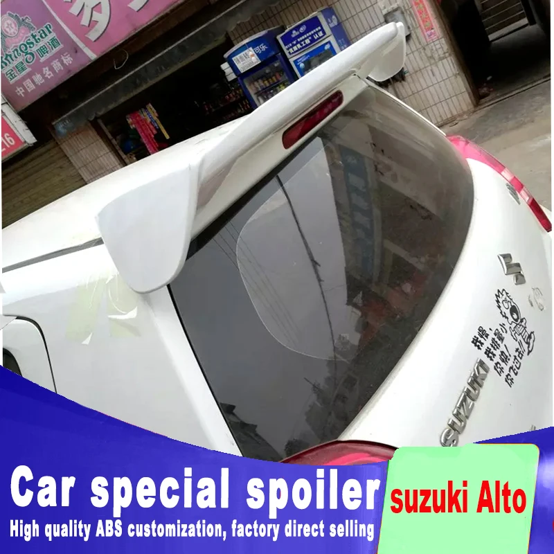 Высококачественный спойлер из АБС пластика для suzuki Alto style больших спойлеров с