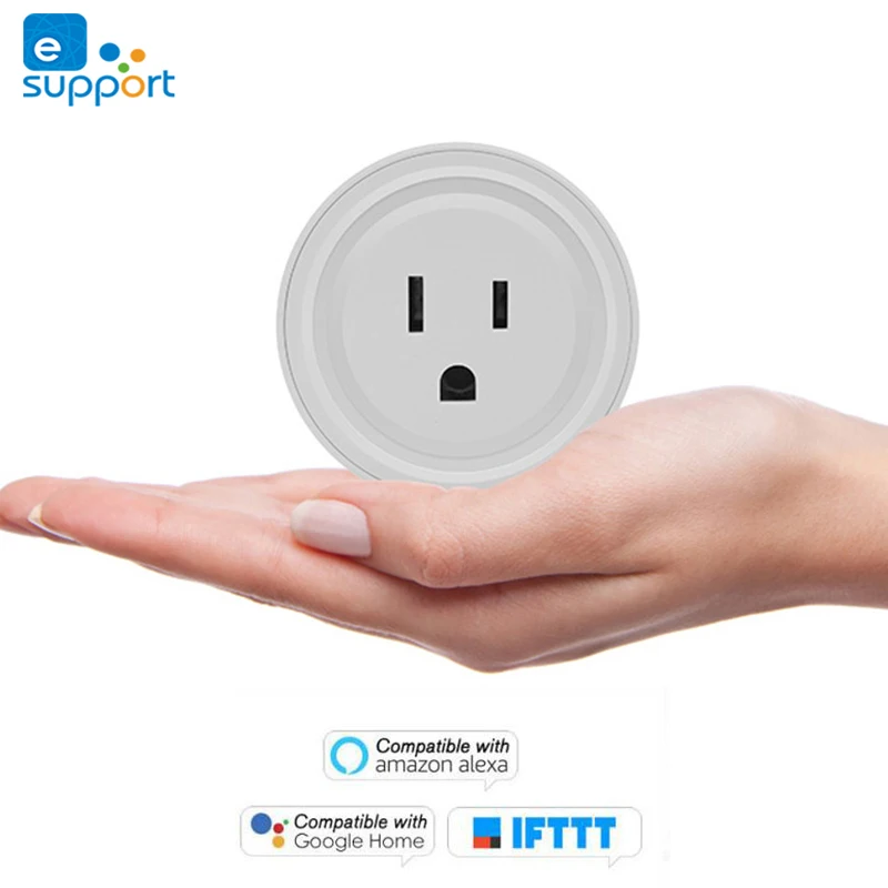 Ewelink WiFi розетка умная 2 USB 10A FR Великобритания США ЕС вилка приложение