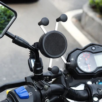 

Universal Motorcycle Bike Bicycle Handlebar Mount Holder for Cell Phone GPS Stand Mechanical Holder for iPhone 11 pro Support