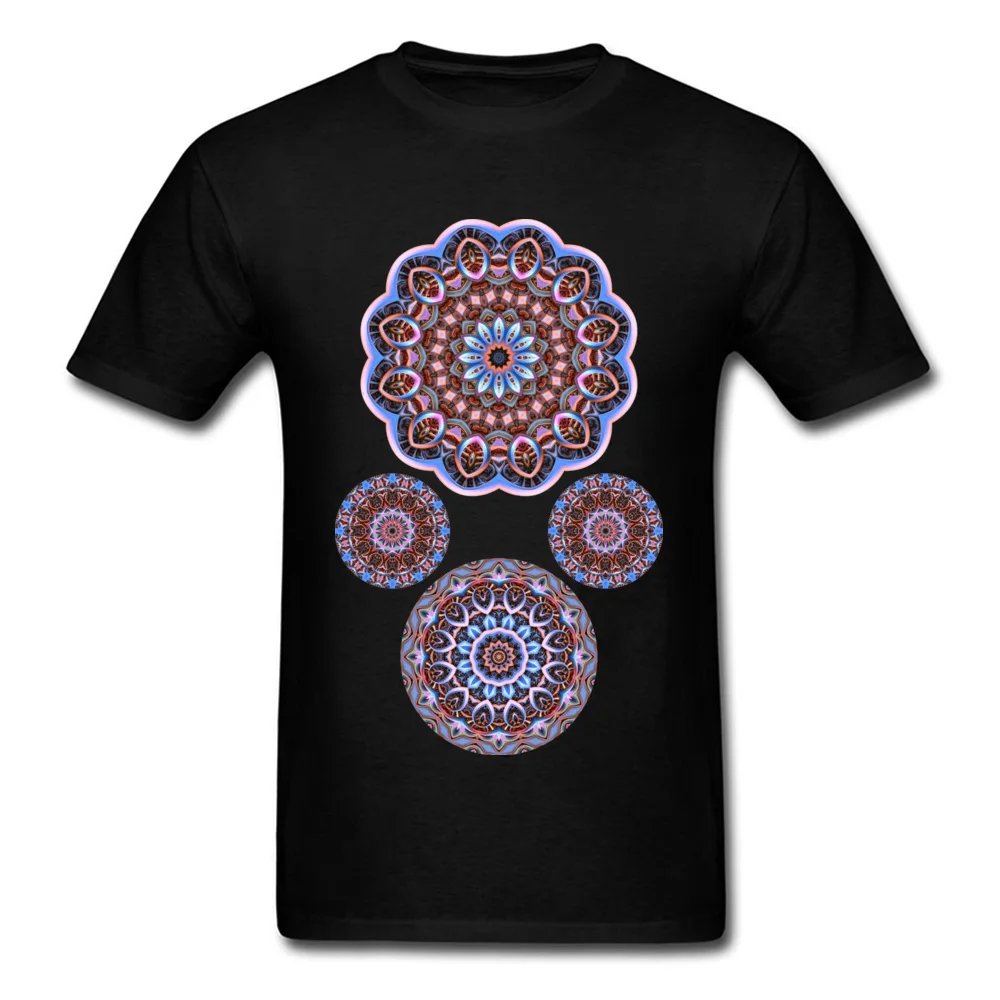 

Buddha Mandala Patterns T-Shirts For Adult Pure Cotton Leisure Print Tee Shirts On Sale Best Gift Fashion Summer T Shirt Custom