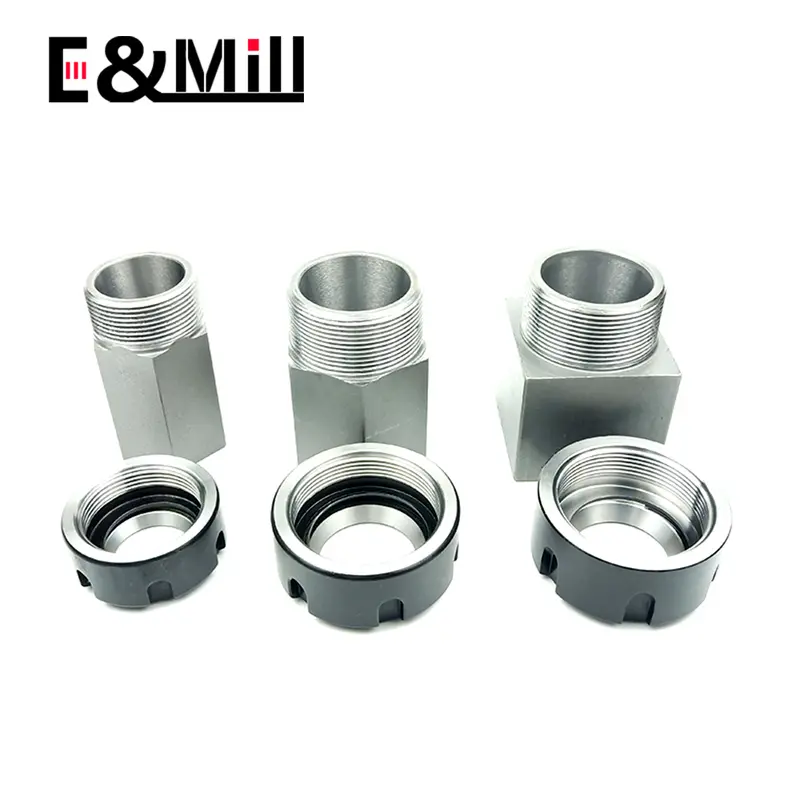NEW Square ER25 ER32 ER40 Chuck Block Hard Steel Hex ER Spring Chuck Seat For CNC Lathe Engraving Cutting Machine Tool holder - Image 2