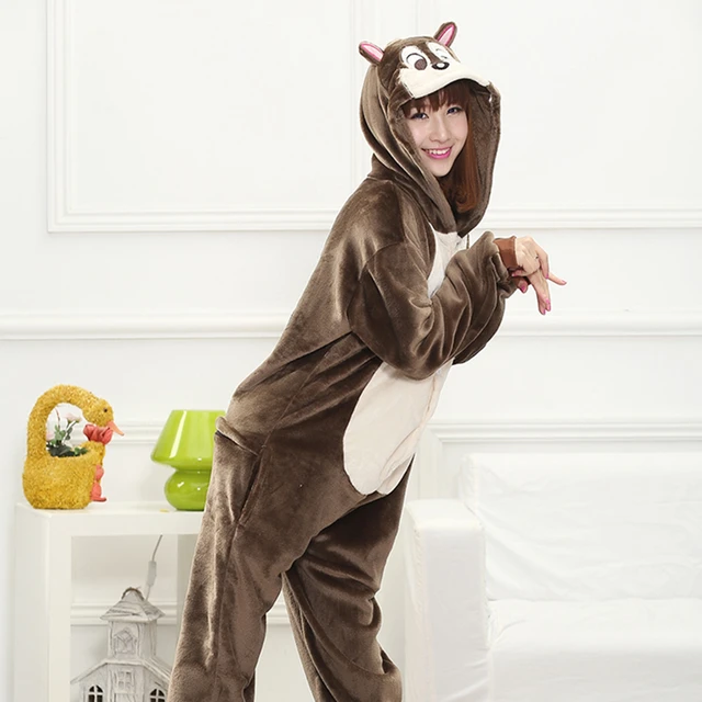 Kigurumi Adults Squirrel, Women's Squirrel Pajamas