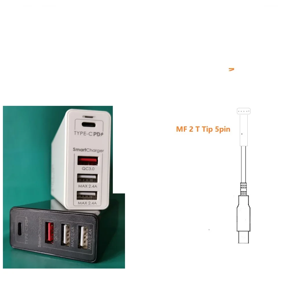 100W USB Type C PD Charger For Macbook Air Pro 45W 60W 61W 85W 87W USB C To MF 1 2 L T Tip Converter 14.5V 16.5V 18.5V 20V 5A
100W USB Type C PD Charger For Macbook Air Pro 45W 60W 61W 85W 87W USB C To MF 1 2 L T Tip Converter 14.5V 16.5V 18.5V 20V 5A
