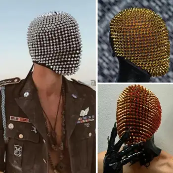 

Hot Sale Halloween Scorpion Mask Cosplay Studded Spikes Full Face Jewel-Margiela Funny Face Cover Mask Dropshipping