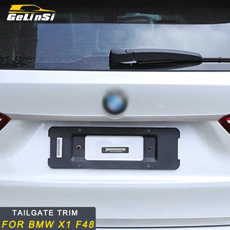 Gelinsi для BMW F48 X1 2016 2017 2018 авто Стайлинг багажник хвост ворота отделка задний бампер