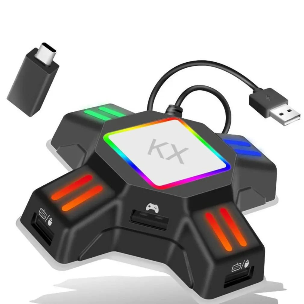 KX конверсионная коробка для профессиональной клавиатуры переходник мыши