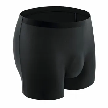 

Men Seamless Underwear Transparent Ultra-thin Breathable Boxer Underpants