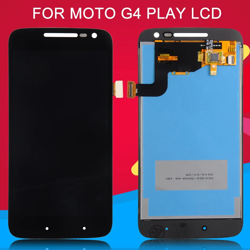 Dinamico 6 22 дюймов для Motorola Moto G4 Play LCD XT1980 3 дисплей с сенсорным экраном дигитайзер