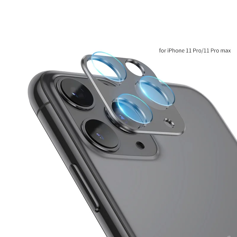 Металлический объектив камеры из титанового сплава для iPhone 11 Pro, кольцевая крышка для iPhone 11 pro Max, защитная крышка для камеры