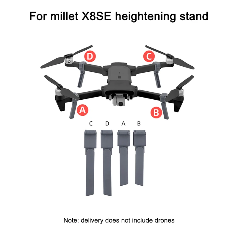 Шасси расширенное для Xiaomi Drone увеличивающий ногу штатив для Xiaomi FIMI X8 SE стабильное шасси легкий амортизатор