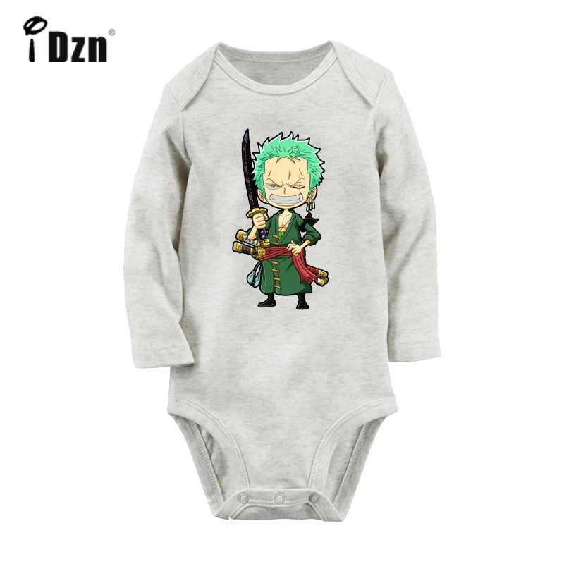 YbBaby656GC Цельнокроеное боди для новорожденных с изображением обезьяны Д. Луффи Тони чоппера; комбинезон с длинными рукавами для малышей; хлопковая одежда в подарок - Цвет: YbBaby656GC