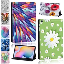Coque en cuir avec stylet, étui pour tablette Samsung Galaxy Tab S7/Tab S6 Lite/Tab S4/S5e(T720/725)