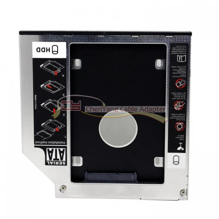 SATA 22pin HDD HD жесткий диск Корпус для жесткого диска чехол для 12,7 мм Универсальный ноутбук CD/DVD-ROM Оптический отсек