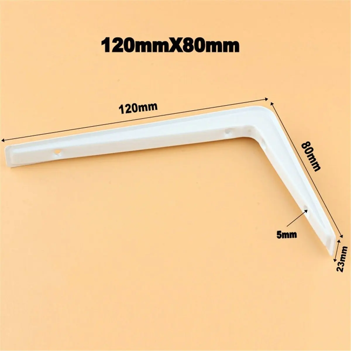 120x80mm 2 шт. набор железная металлическая настенная полка кронштейны книги полка для хранения различных вещей держатель Поддержка настенные полки домашний кухонный Органайзер - Цвет: 120x80mm
