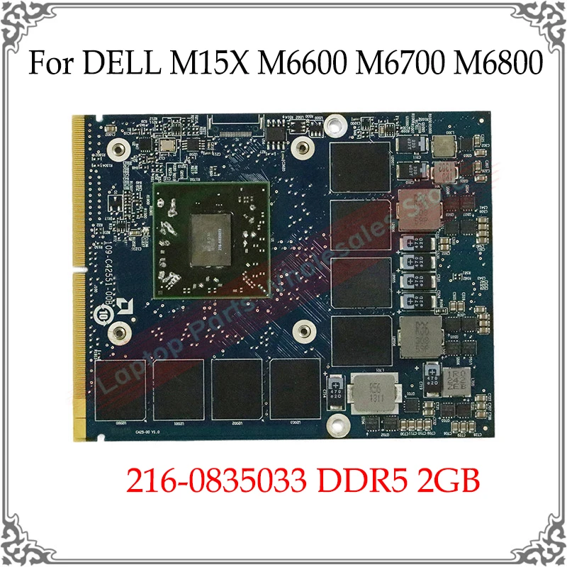 Scheda Grafica Per Dell M6000 216-0835033 Ddr5 2Gb Per Dell M15X M6600 M6700 M6800 Scheda Grafica Video