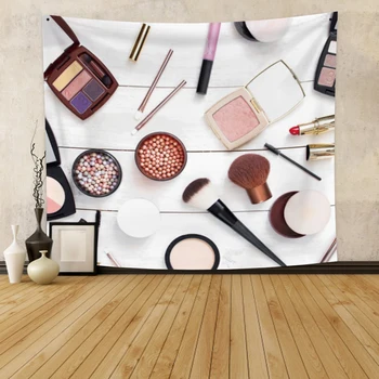 

Cassisy Fashion Tapestry Make Up Cosmetics Lipstick Wall Hanging Carpet Bedside Room Shop Festival Wedding Restaurant College