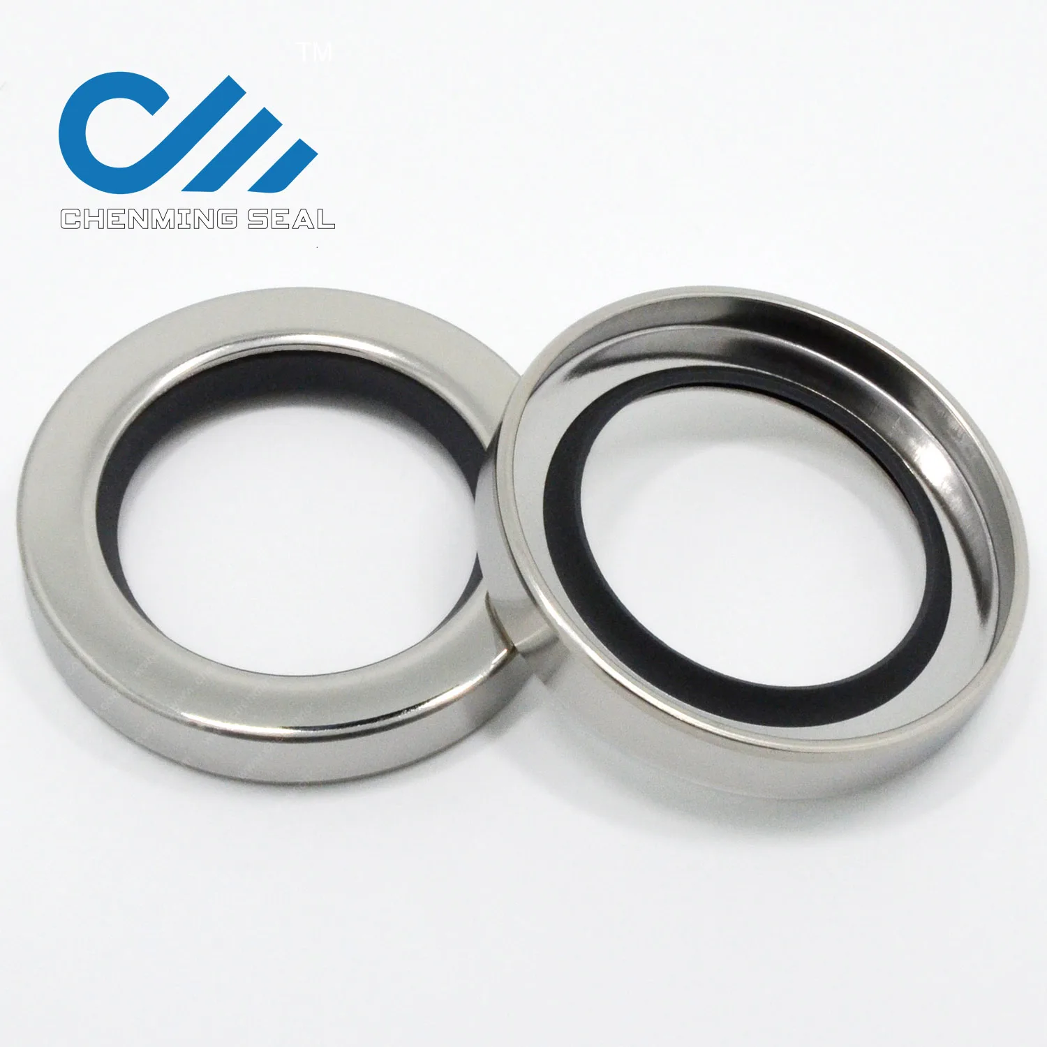 30*42*8 Ptfe Lip Oil Seal With Stainless Steel Housing Single Lip And