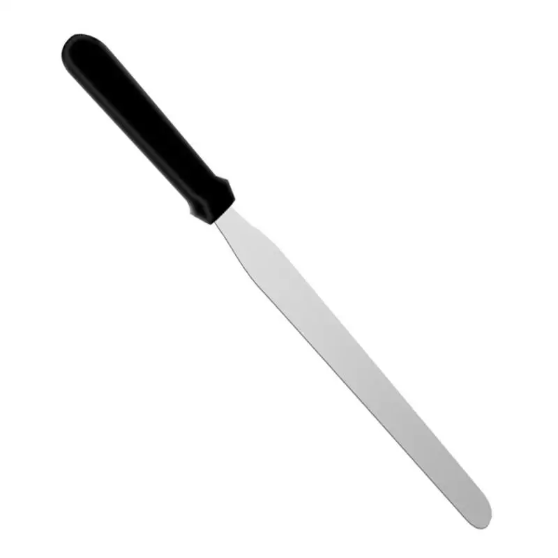 6/10 inch Stainless Steel Cake Spatula Butter Scraper DIY Kitchen Baking Tools Smoother Buttercream Icing Frosting Knife - Цвет: As picture