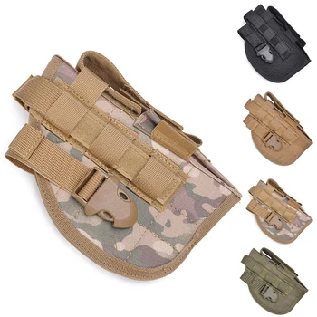 

Adjustable Tactical Belt Gun Holster Medium To Large Pistol Pouch Right Hand Military Hunting Guns Bags