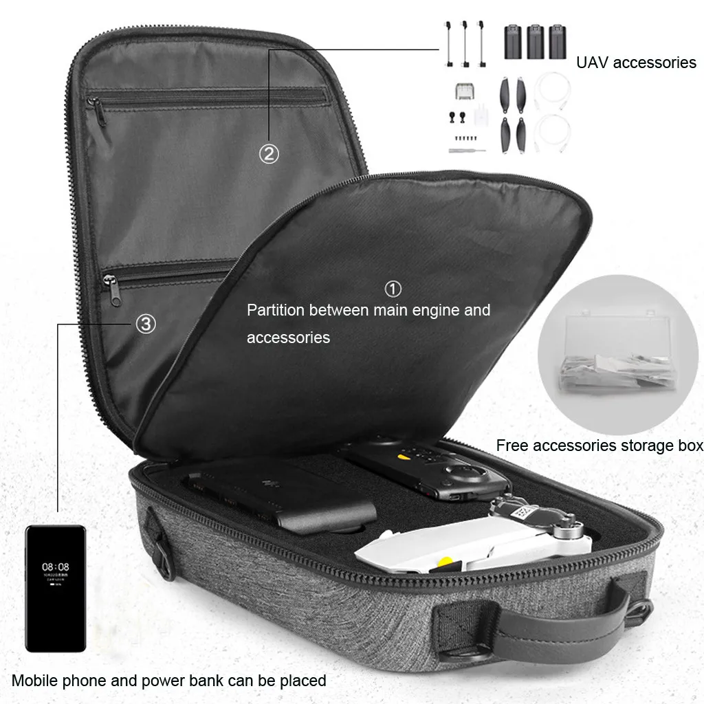 Для DJI MAVIC MINI Водонепроницаемая Портативная сумка для хранения на плечо прочная Сумочка профессиональные аксессуары Портативная сумка для хранения