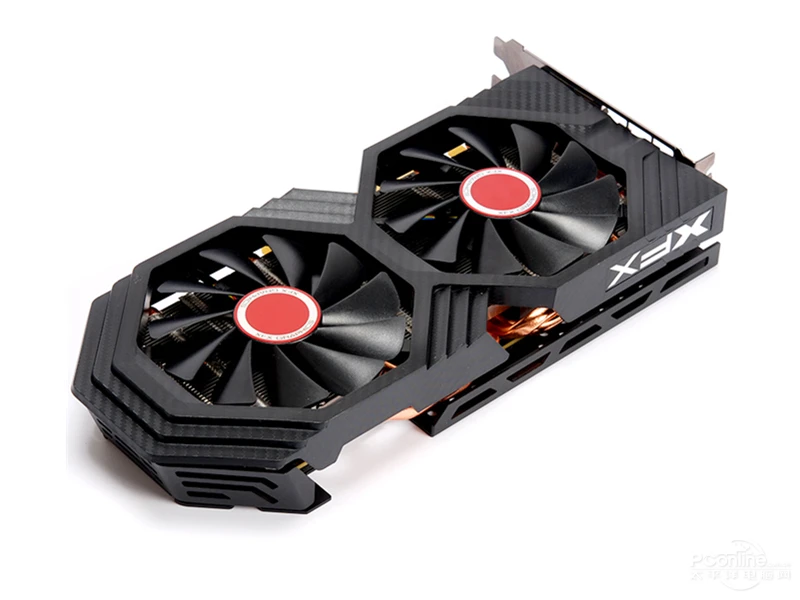 XFX RX 580 8 Гб видеокарта 256Bit GDDR5 видеокарты для AMD RX 500 серии VGA карты RX 580 RX580-8GB DisplayPort HDMI DVI б/у