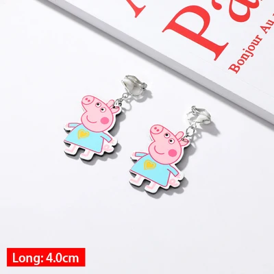 Hot Sale Korean Style Clip on Earrings Geometric Long Ear Clips for Fashion Girl Student Party Prom No Pierced Earring Gift - Окраска металла: 013