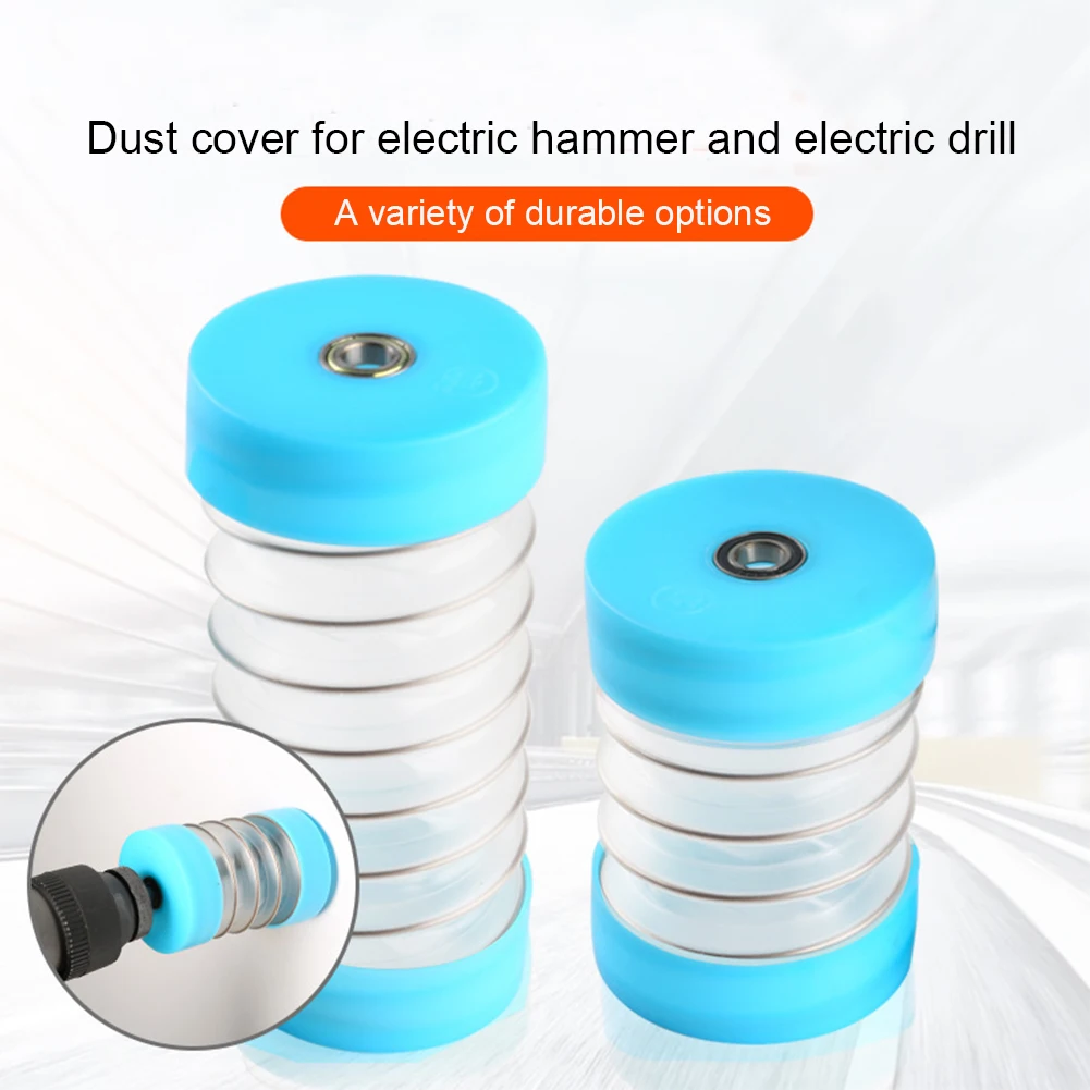 Electric Drill Vacuum Cleaner Stretchable Bearing Fixed Dust Cover Collector~