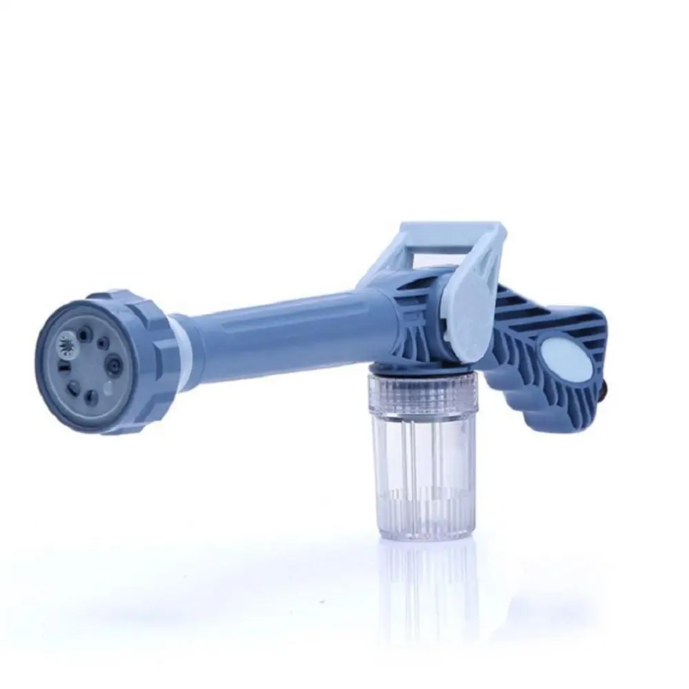 Jet Water Cannon 8-Nozzle Multi-Function Spray Gun W/Built-In Soap Dispenser- Blast Away All Those Dirty Jobs